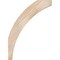 Ekena Millwork 3 1/2"W x 22"D x 30"H Thorton Smooth Knee Brace, Douglas Fir BRC04X22X30THR00SDF - alternate 3